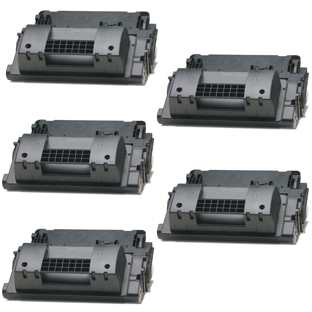 Renewable HP 64A 5/Pack Black Toner Cartridge (CC364A)