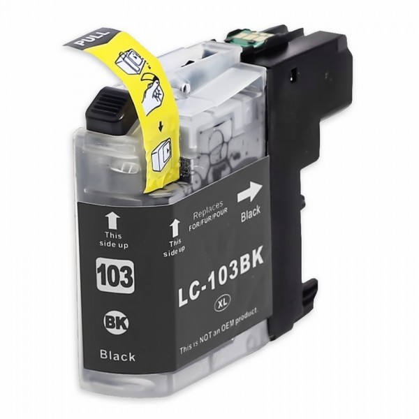 Renewable Brother LC103 High Yield Black Ink Cartridge (LC103BK)