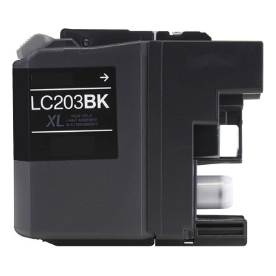 Renewable Brother LC203XL High Yield Black Ink Cartridge (LC203BKXL)