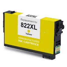 Renewable Epson T822XL Yellow Ink Cartridge (T822XL420)