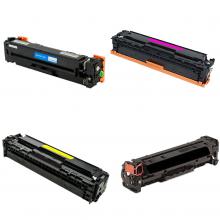 Renewable HP 410X 4/Pack Black/Cyan/Magenta/Yellow High Yield Toner Cartridges