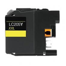 Renewable Brother LC205Y High Yield Yellow Ink Cartridge (LC205YXXL)