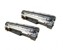 Renewable HP 35A 2/Pack Black Toner Cartridges (CB435D)